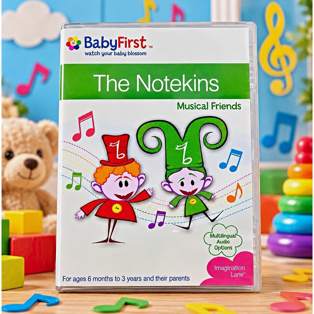 BabyFirst The Notekins: Musical Friends DVD 2014 Toddler Music Tested Plays